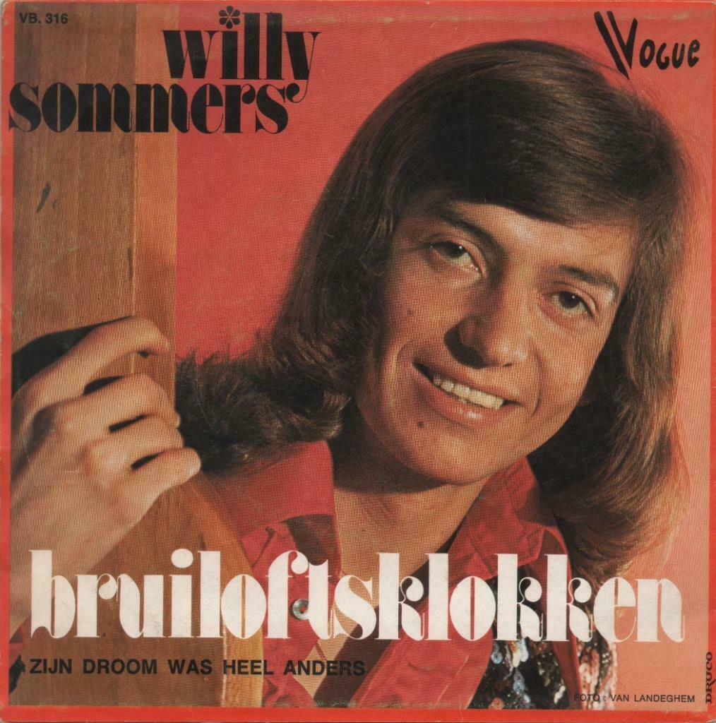 45t Willy Sommers Bruiloftsklokken, Ophalen of Verzenden, Gebruikt, Overige formaten, Overige genres