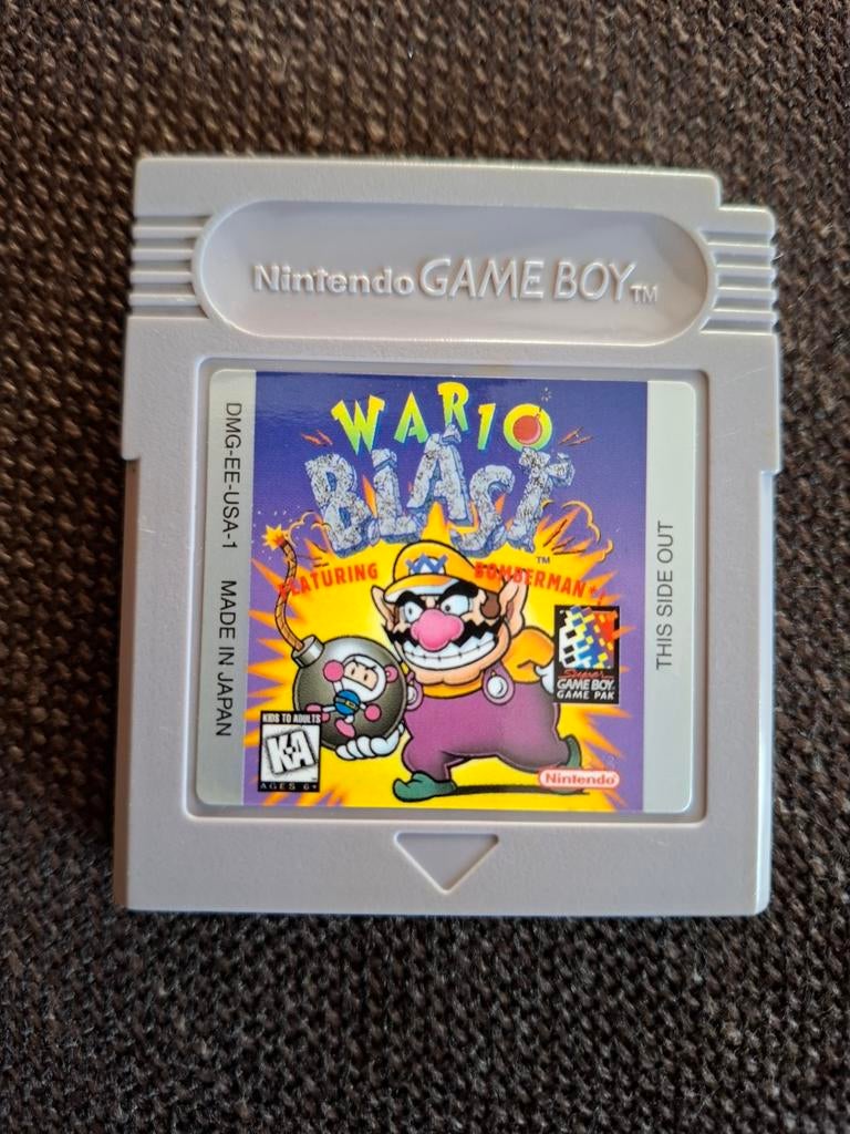 Nintendo Gameboy Wario Blast, Enlèvement ou Envoi, Comme neuf