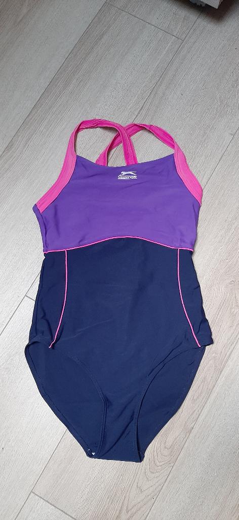 Badpak 140-152, Kinderen en Baby's, Kinderkleding | Kinder-zwemkleding, Meisje, Ophalen of Verzenden, Zo goed als nieuw, Maat 140
