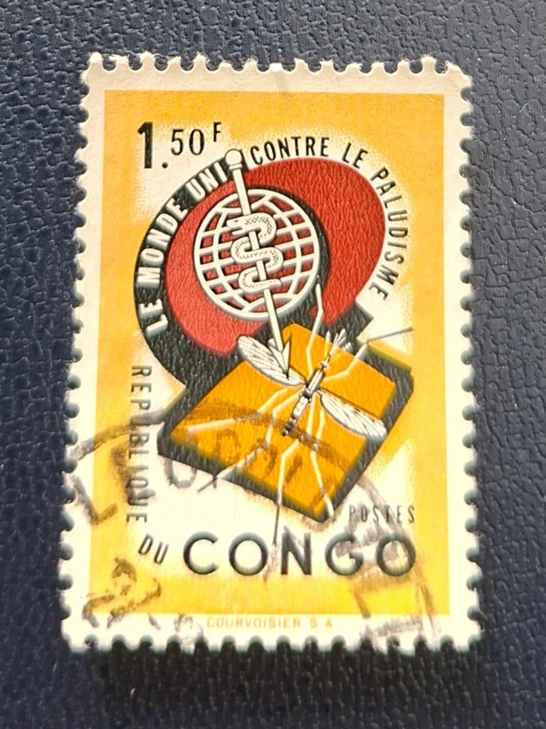 Timbre OBP 462 de la République du Congo, Enlèvement ou Envoi, Affranchi