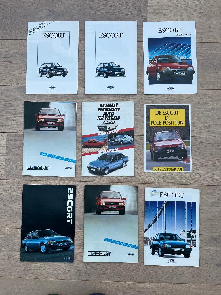 FORD ESCORT & FORD ORION FOLDERS, Boeken, Ophalen of Verzenden, Ford