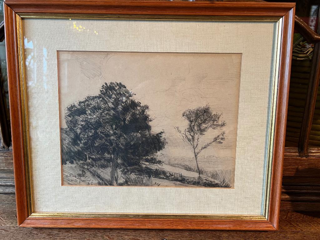 Alfred Bastien. Marli (sic) [Marly - France] Grean. 1935., Antiek en Kunst, Ophalen of Verzenden