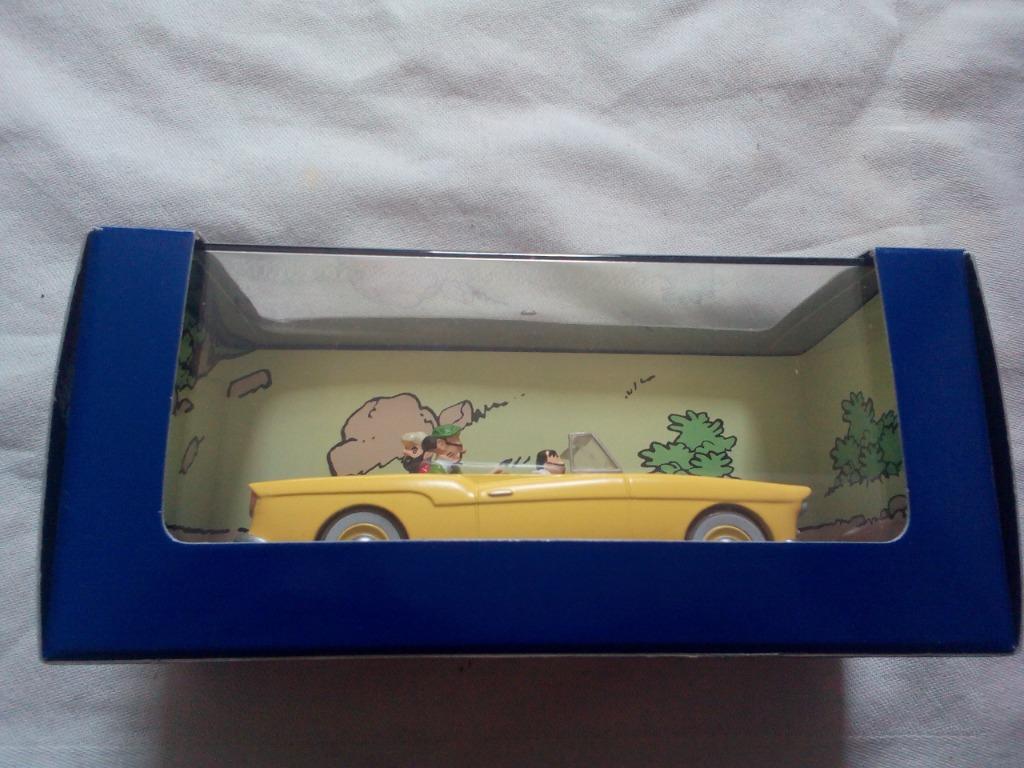 Voiture Tintin - La voiture Bordure, Collections, Enlèvement ou Envoi, Tintin, Comme neuf, Autres types