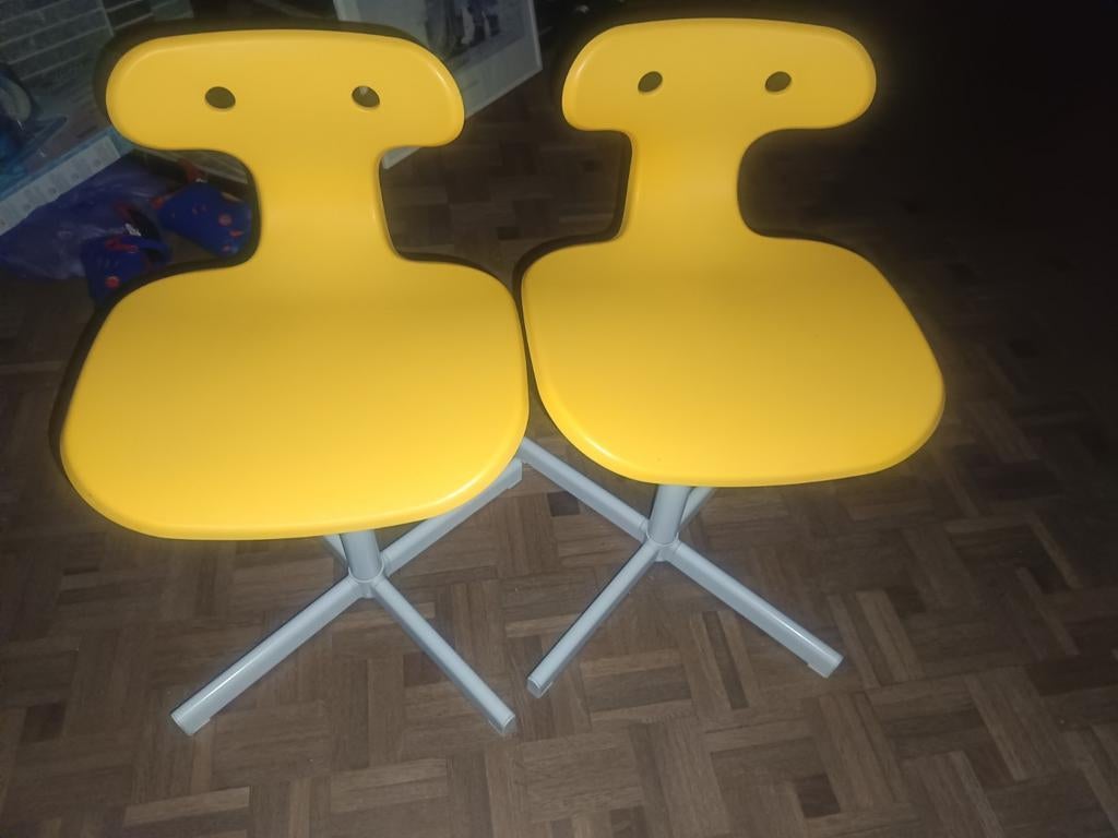 IKEA Chaises bureau (2 disponibles), Enlèvement ou Envoi, Comme neuf