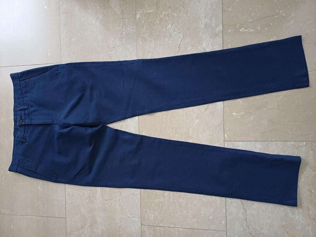 Broek heren marineblauw, Ophalen, Zo goed als nieuw, Blauw
