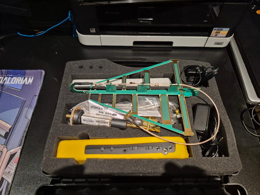 Gigahertz kit MK70-3D, Enlèvement