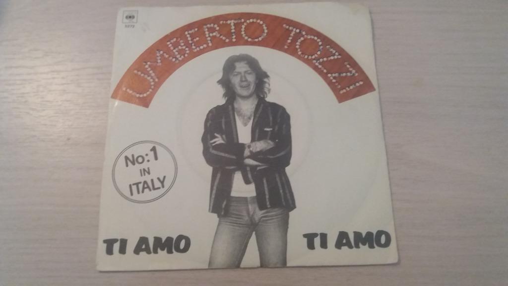 disque vinyl 45 umberto tozzi Ti Amo, Enlèvement ou Envoi, Comme neuf