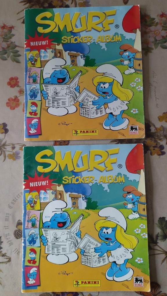 Smurfen Panini delhaize, Verzamelen, Ophalen of Verzenden, Gebruikt