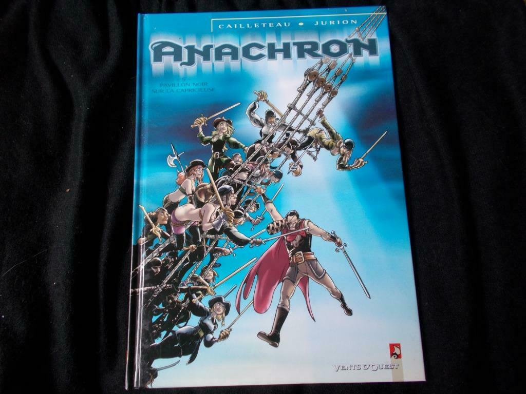 Anachron (5 Albums dont 4 en EO)  genre: Science-Fiction, Plusieurs BD, Enlèvement, Comme neuf
