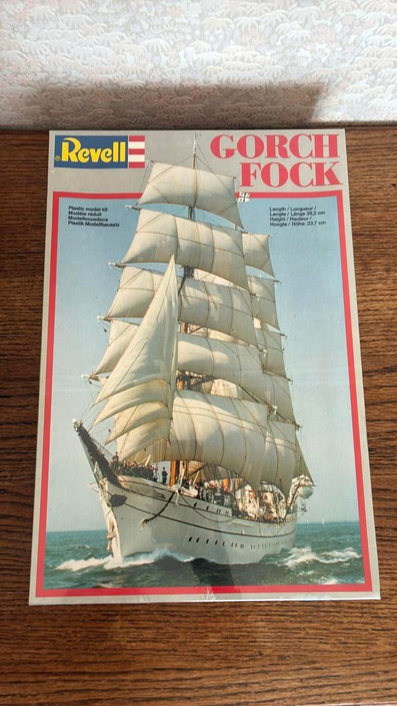 Modelbouwdoos revell gorch fock, Hobby en Vrije tijd, Modelbouw | Boten en Schepen, Ophalen of Verzenden, Nieuw, Revell
