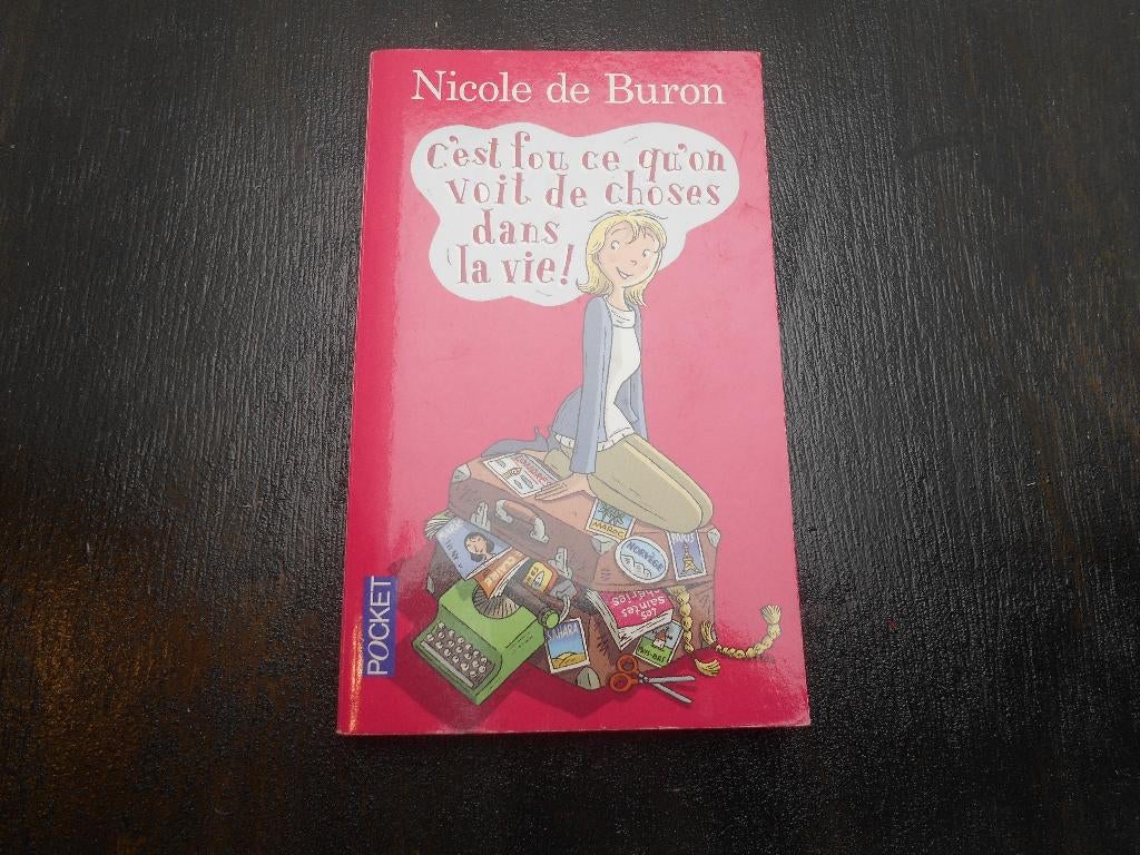 roman Nicole de Buron " C'est fou ce qu'on voit de choses .., Livres, Enlèvement ou Envoi, Comme neuf