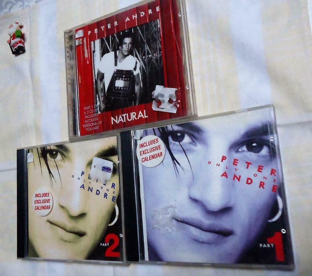3 CD peter andre, 2 t/m 5 singles, Pop