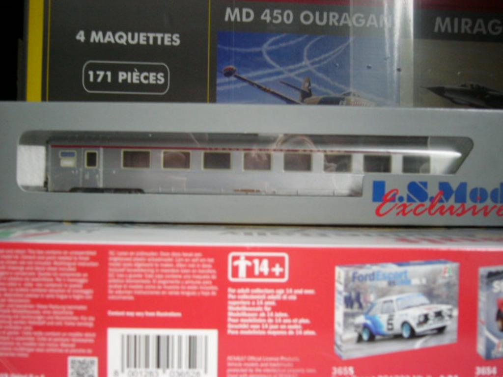 LS MODELS 41005 voiture mistral 69 A8U sncf époque IVB ho dc, Neuf, Autres marques, Enlèvement ou Envoi, Wagon