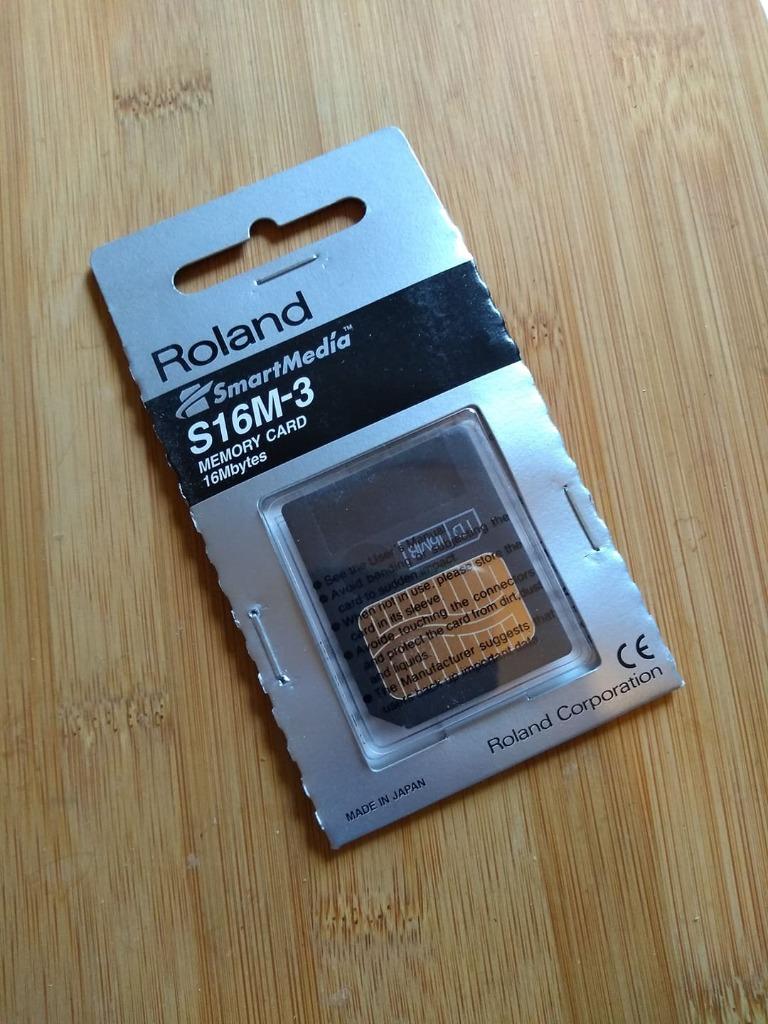 Roland S16M-3 Smart Media Card, Muziek en Instrumenten, Verzenden, Nieuw, Roland