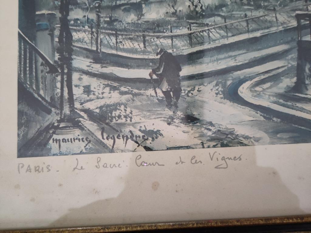 Lithografie Paris legendre, Antiek en Kunst, Ophalen