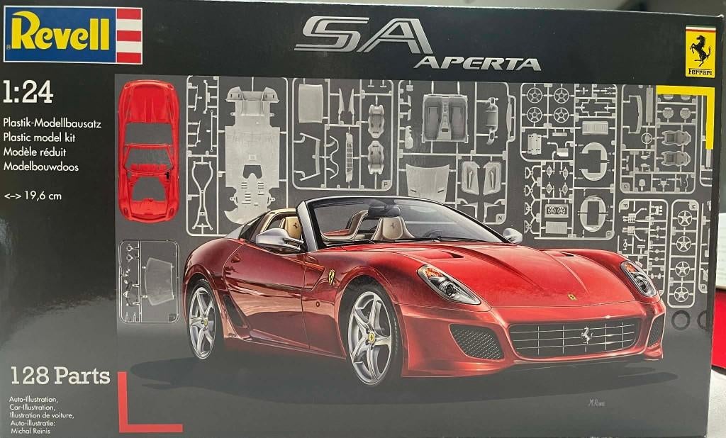 Ferrari SA Aperta 1:24 Revell, Hobby & Loisirs créatifs, Voitures miniatures | 1:24, Enlèvement ou Envoi, Neuf, Voiture, Revell