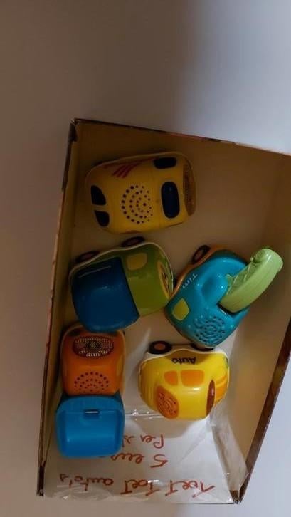 Vtech  autootjes, Ophalen