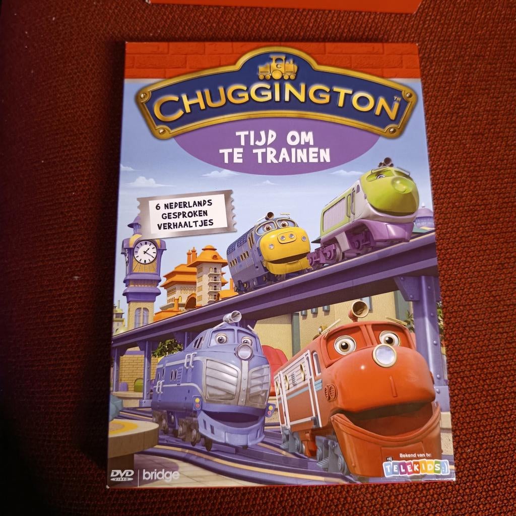 Dvd chuggington tijd om te trainen, Ophalen of Verzenden, Zo goed als nieuw