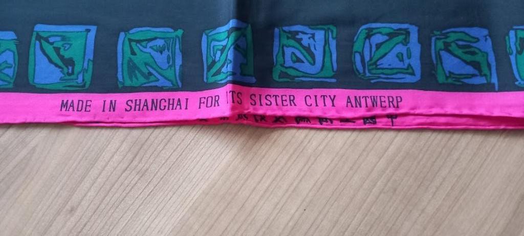 100 % zijden damessjaal Made in Shanghai. Nieuw, Ophalen of Verzenden, Nieuw, Sjaal