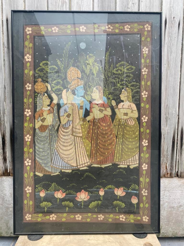 Indisch doek, Antiek en Kunst, Ophalen