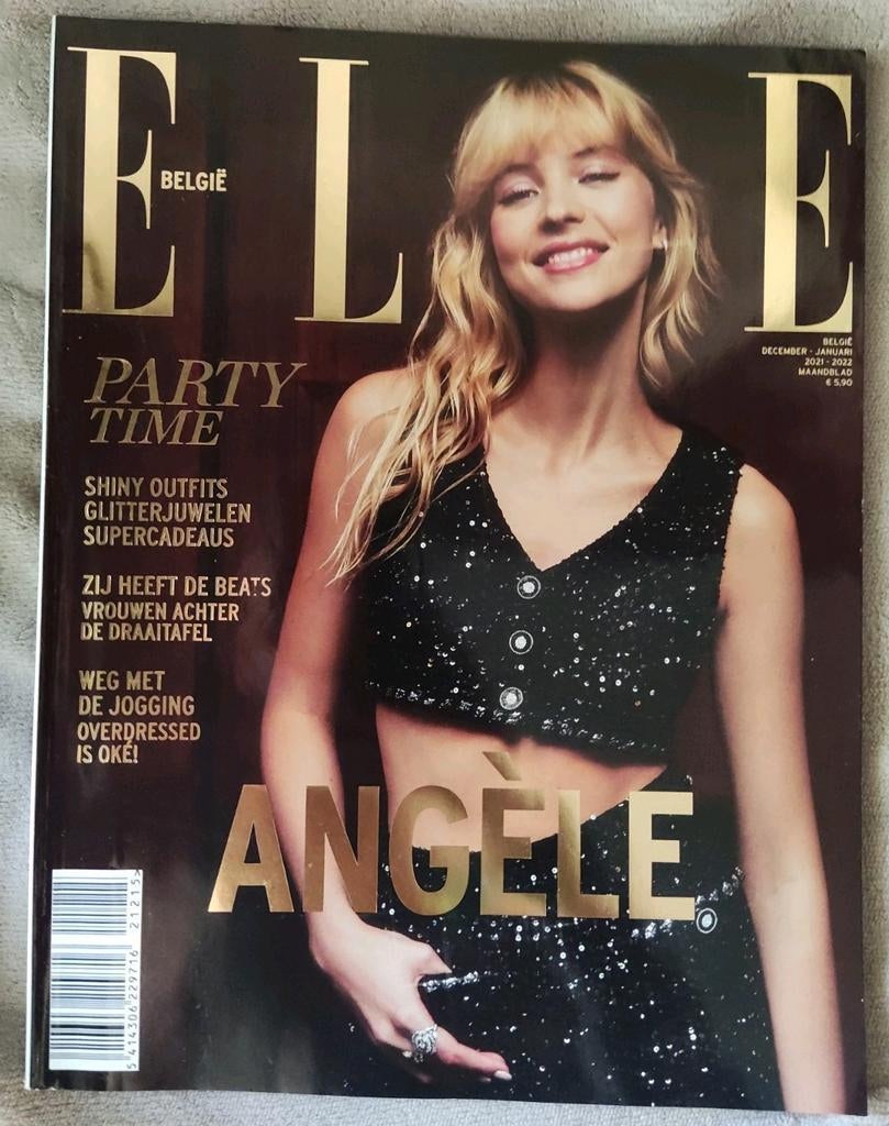 ELLE Magazine, December - Januari 2021-2022, Ophalen of Verzenden, Zo goed als nieuw
