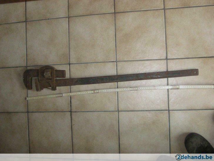 buissleutel buizensleutel pijpsleutel, 90-100cm lang, max op, Gebruikt