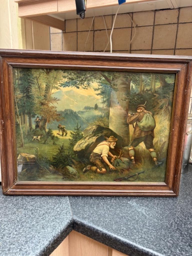2 bijeenhorende werkjes, Antiek en Kunst, Ophalen
