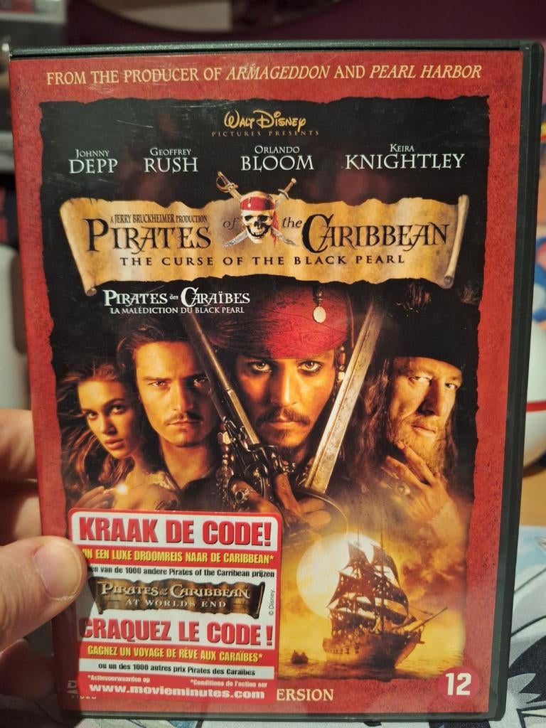 The pirates of the caribbean the curse of the black pearl, Enlèvement ou Envoi
