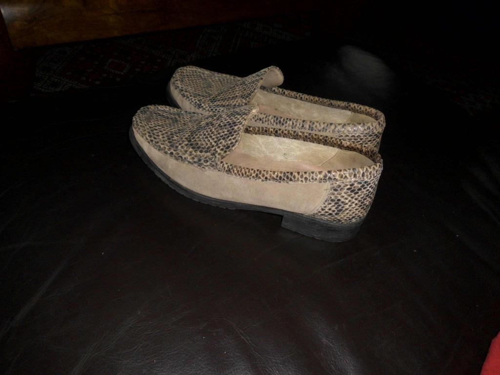 Heel mooie schoenen met slangenvel maat 37 in nieuwstaat,, Ophalen, Zo goed als nieuw