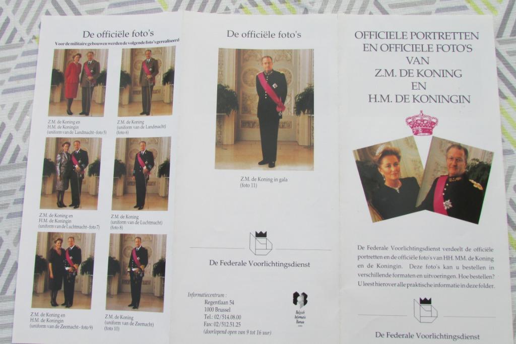 Belgisch Koningshuis - 9 losse blaadjes voor Royalty watcher, Ophalen of Verzenden, Tijdschrift
