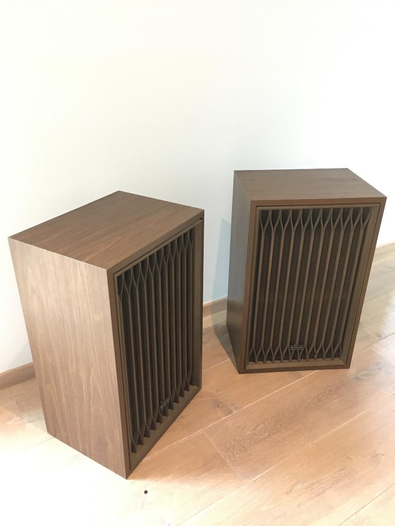 2 luidsprekers/speakers Kenwood KL-444 A, TV, Hi-fi & Vidéo, Enceintes, Autres marques, 60 à 120 watts, Enlèvement, Utilisé