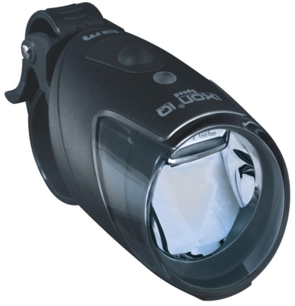 Fiets Koplamp 6V 50 lux, Fietsen en Brommers, Fietsaccessoires | Fietsverlichting, Verzenden, Zo goed als nieuw, Batterij, Voorlicht