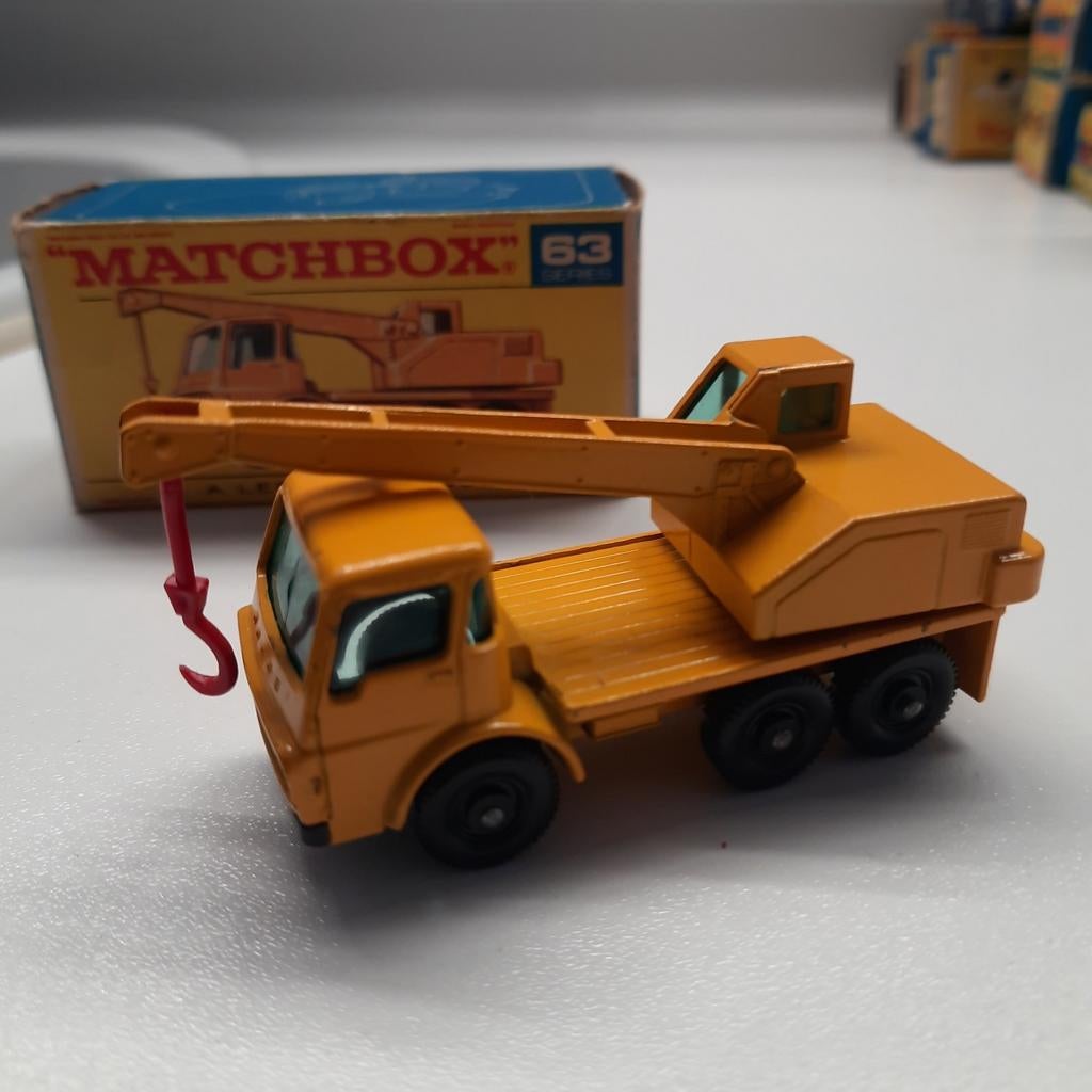 MATCHBOX N 63, nouveau CAMION DODGE CRANE. VINTAGE., Enlèvement, Neuf, Bus ou Camion, Matchbox