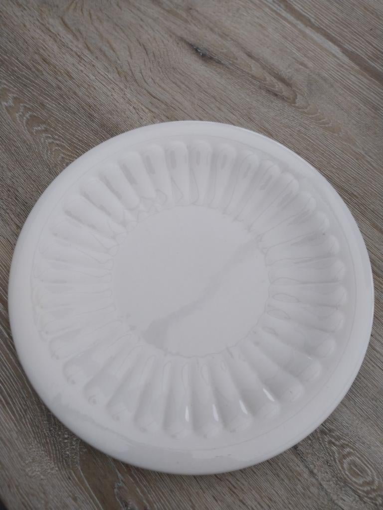 Serveerschotel VINTAGE jaren 70 Portugees 35 cm, Ophalen of Verzenden, Zo goed als nieuw