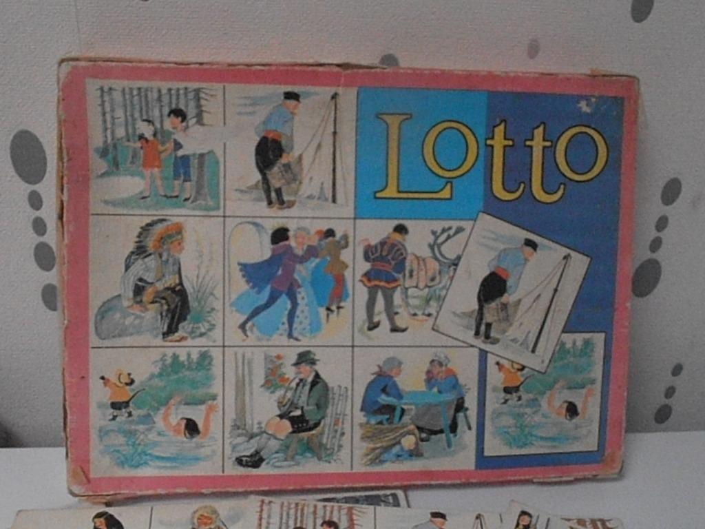 Lotto spel uit vervlogen tijd  (prentenlotto), Ophalen