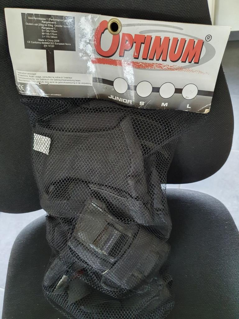 beschermset Optimum - L, Sports & Fitness, Patins à roulettes alignées, Enlèvement, Comme neuf, Protection, Autres marques