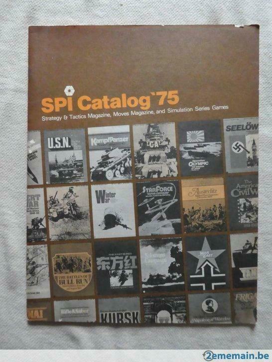 Revue-jeu "Strategy & Tactics" catalogue '75, Utilisé
