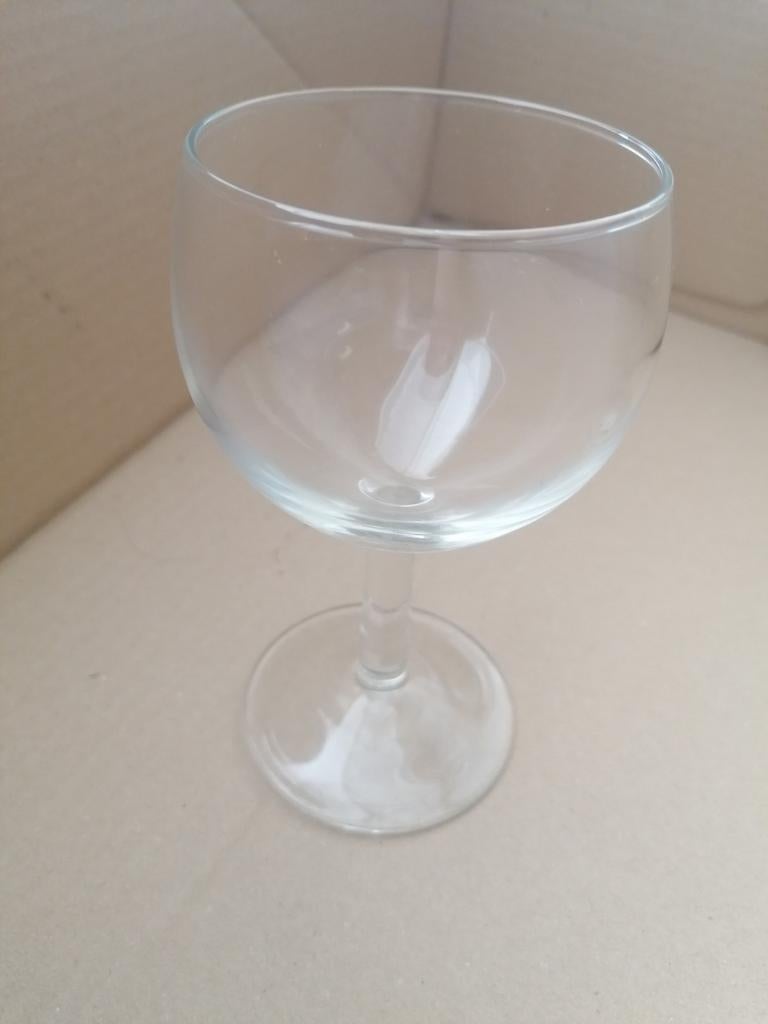 Set van 6 witte wijnglazen, Ophalen of Verzenden, Zo goed als nieuw