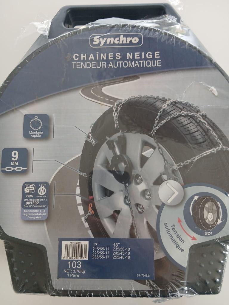 Sneeuwkettingen (17" en 18") - Nieuw, Ophalen, Nieuw