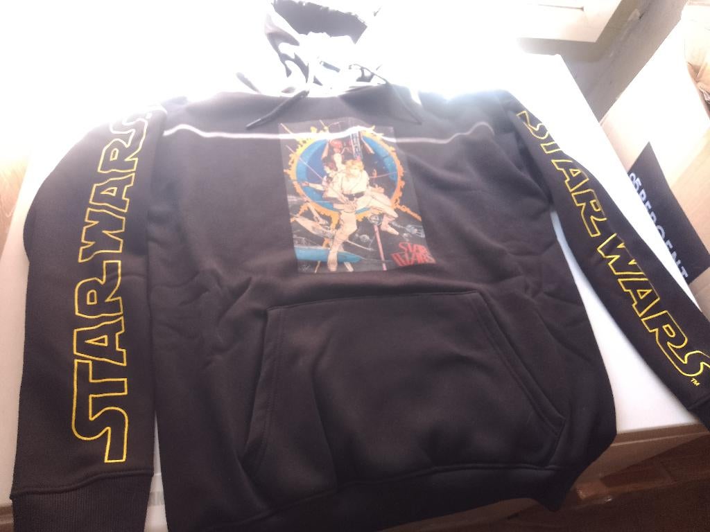 nieuw maat small S hoodie star wars vintage poster difuzed, Verzenden, Nieuw, Gebruiksvoorwerp