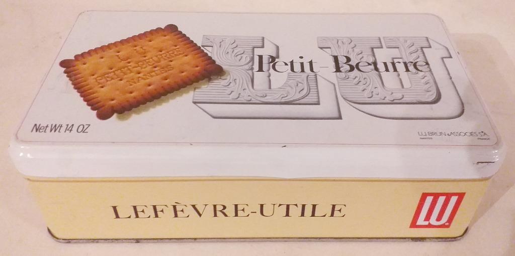 ancienne boîte en tôle Petit Beurre - LU, Enlèvement ou Envoi