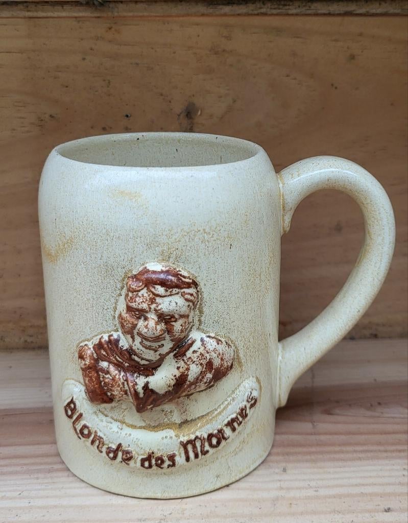 Chopes en grès blonde des moines, Enlèvement ou Envoi, Comme neuf, Chope(s)