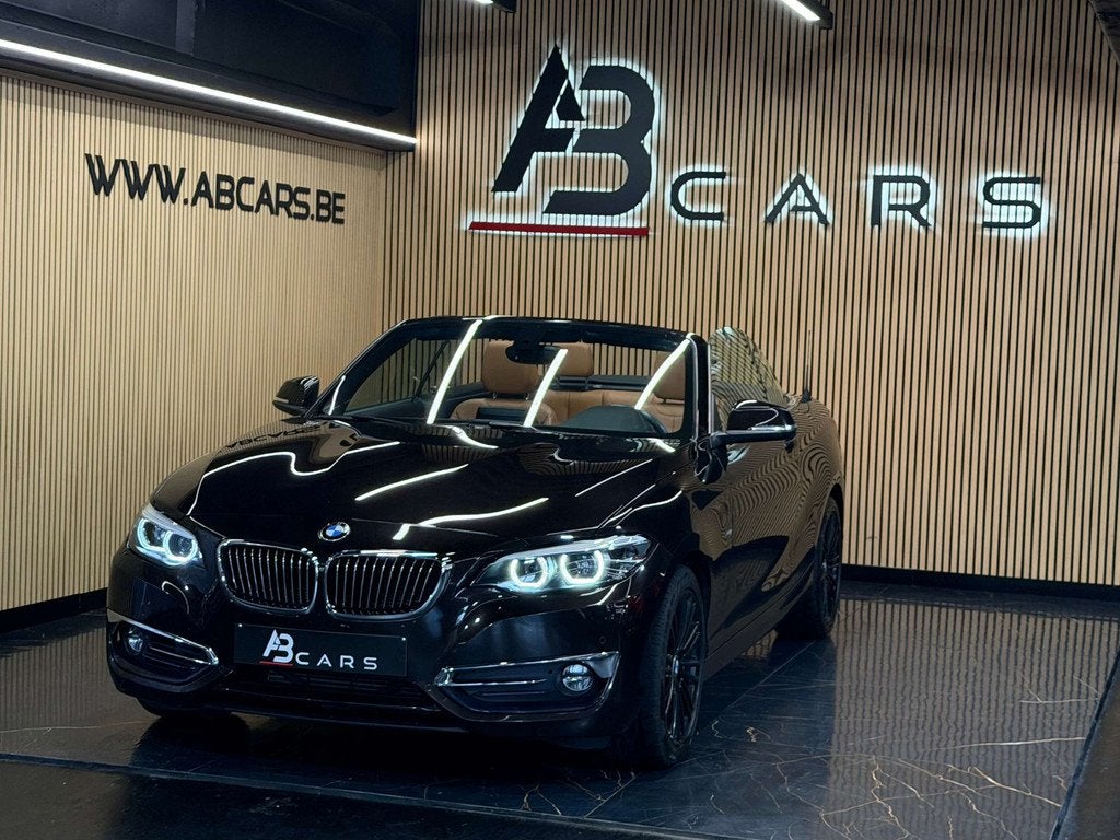 BMW 2 Serie 218 IA PACK LUXURY CABRIOLET * GARANTIE 12 MOIS, Auto's, BMW, 4 zetels, Gebruikt, Euro 6, 136 pk