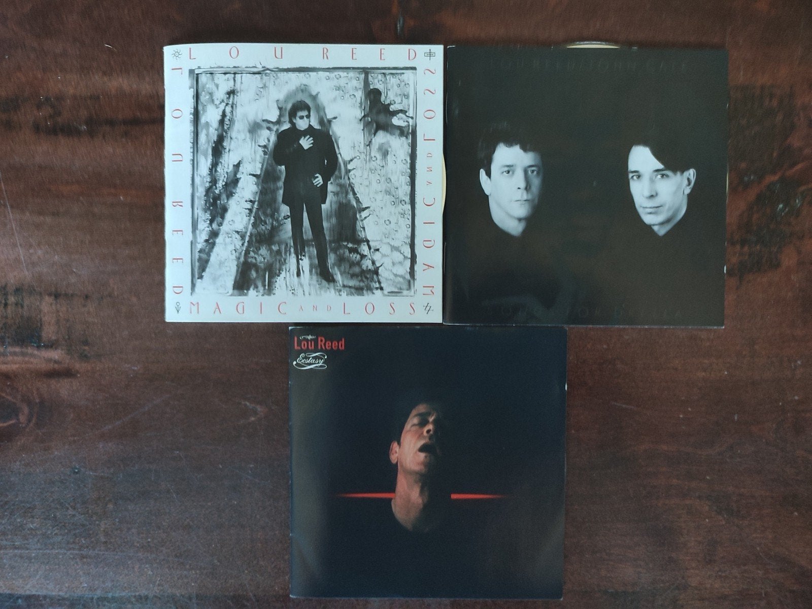3 CD : LOU REED (CD + incrustation, sans boîte/dos), Enlèvement ou Envoi