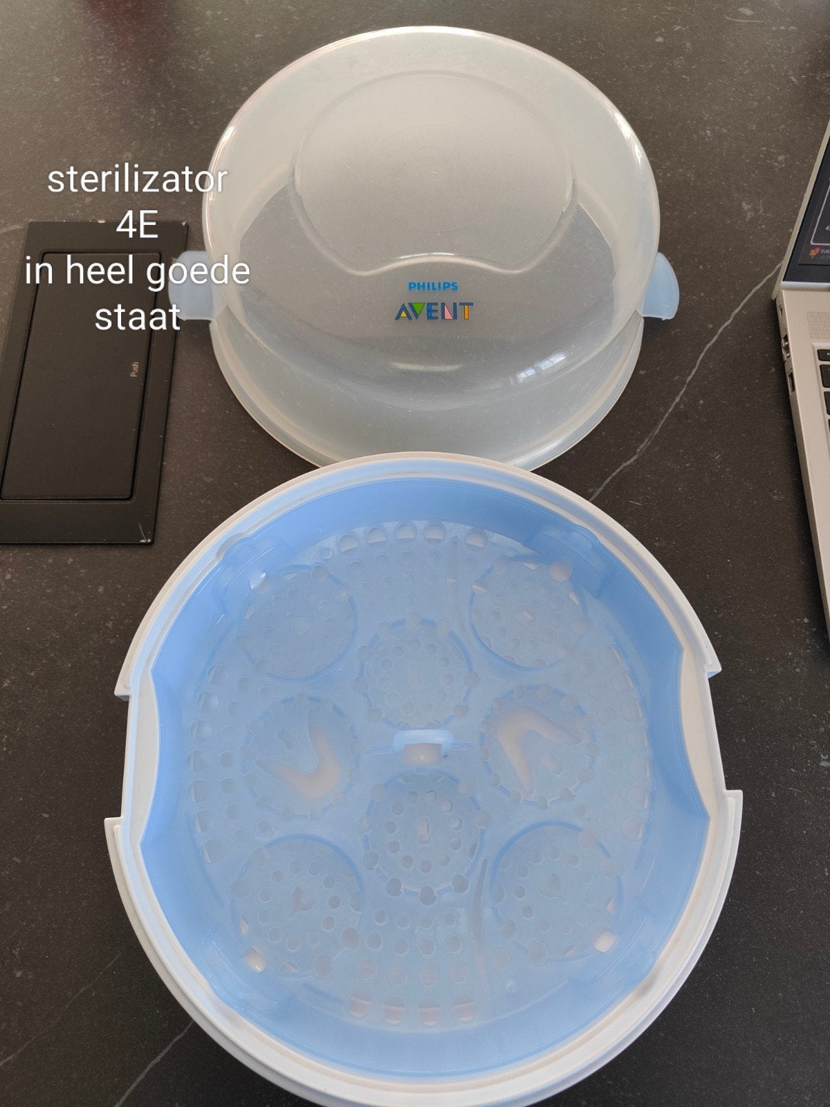 Avent philips magnetron sterilisator, Ophalen of Verzenden, Zo goed als nieuw, Sterilisator, Philips Avent