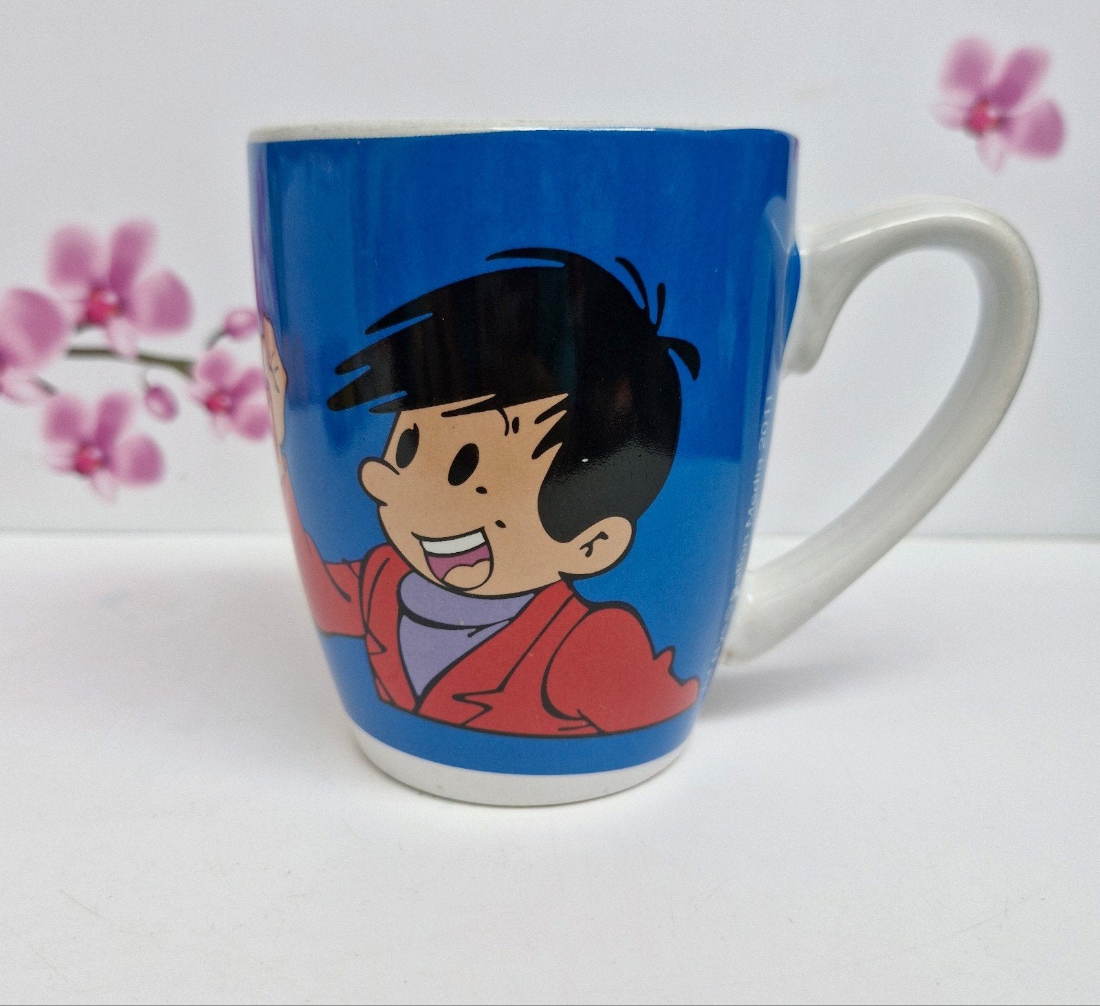 💙 Jommeke Filiberke Mok, Enlèvement ou Envoi, Mug, Céramique, Utilisé