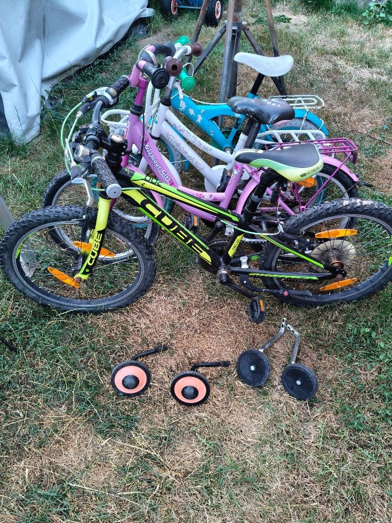 Kinderfietsen, Ophalen, Gebruikt