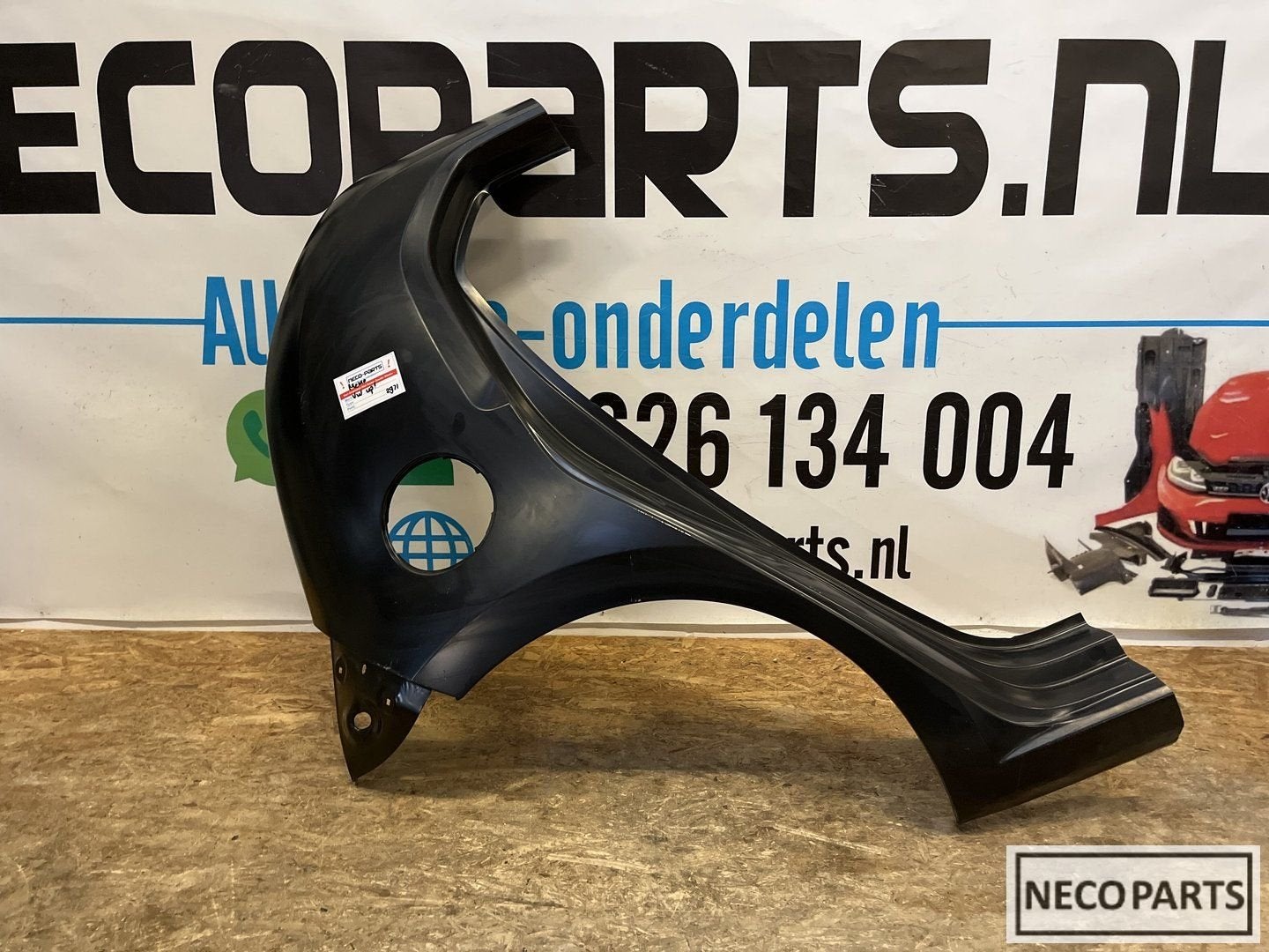 VOLKSWAGEN UP ACHTERSCHERM ZIJSCHERM SNIJDEEL ORIGINEEL, Volkswagen, -, Garde-boue, Utilisé