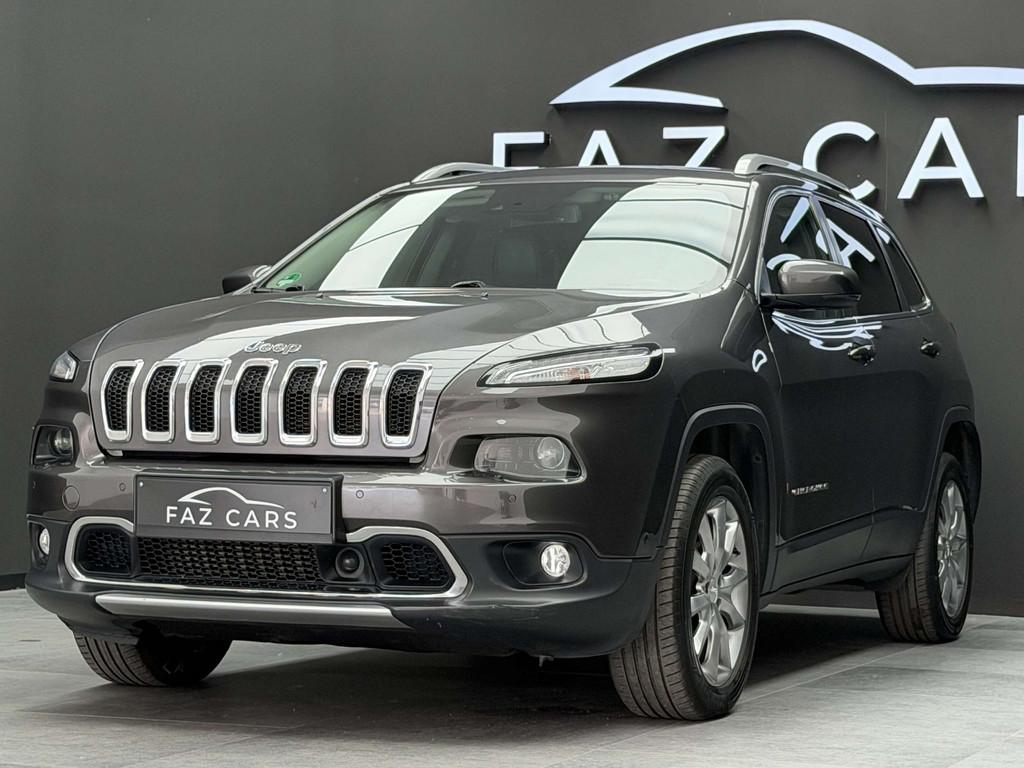 Jeep Cherokee 2.2 MJD 4WD Limited * 1ER PROP + CUIR + GARANT, Cuir, Argent ou Gris, Achat, Euro 6