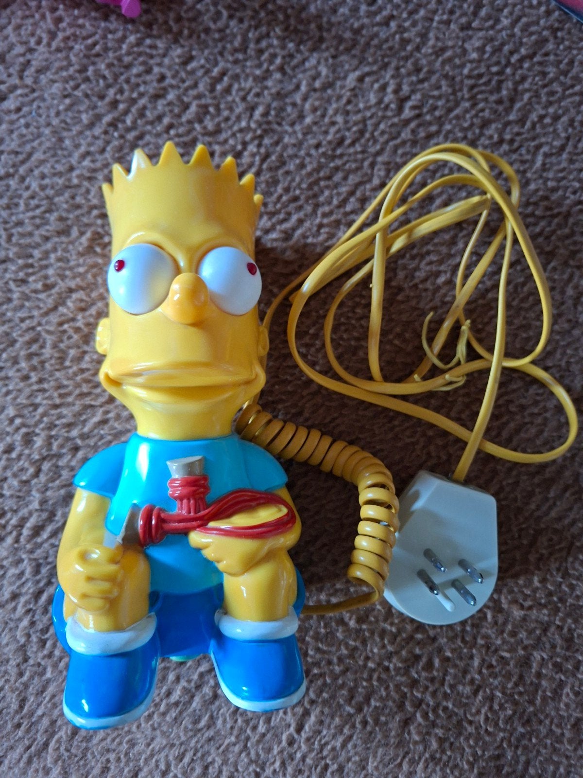 Téléphone de Bert Simpson, Enlèvement ou Envoi